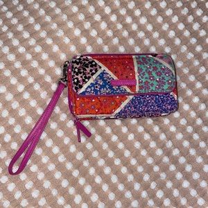 vera bradley wristlet/ wallet